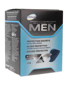 Tena Men Escudo Protector Extra Light Incontinencia 14 uds