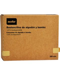 Acofar Bastoncillos de Algodón y Bambú