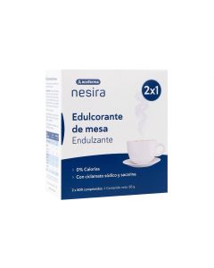 Nesira Edulcorante de Mesa 500 Comprimidos x2 de Acofarma