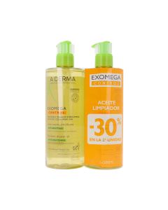 Duplo Exomega Control Aceite Limpiador 500 ml de  A-Derma