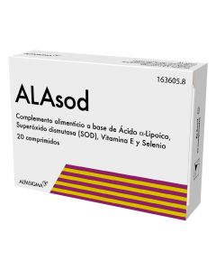 ALAsod 20 Comprimidos