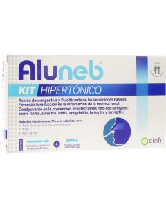 Aluneb Kit Hipertónico: Dispositivo Nasal + 20 Viales