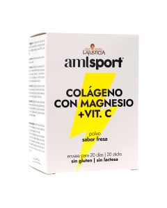 Colágeno con Magnesio + Vitamina C | Suplemento Deportivo amlsport®