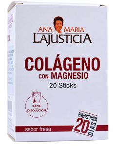 Suplemento de Colágeno y Magnesio Sabor Fresa