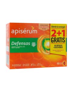 Apisérum Defensas 60 + 30 Cápsulas