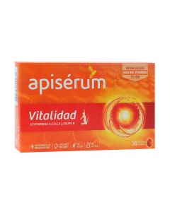 Apisérum Vitalidad 30 Cápsulas