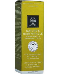 Apivita Aceite Fortificante y Energizante Para el Cabello