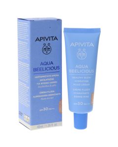 Apivita Aqua Beelicious Crema Iluminadora Hidratante Color 40 ml