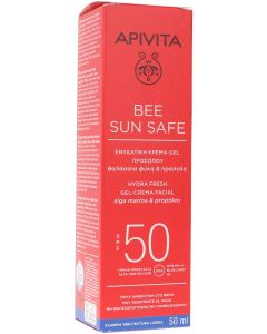 Apivita Bee Sun Safe Hydra Fresh Gel-Crema Facial Textura Ligera 50 ml