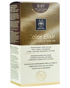 Apivita Tinte Color Elixir 9,87 Rubio Muy Claro Perlado