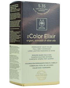 Apivita Tinte Color Elixir 5,35 Caoba Castaño Claro