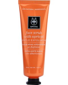 Apivita Exfoliante Facial Suave con Albaricoque