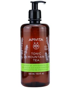 Apivita Gel de Ducha Tonic Mountain Tea 500 ml