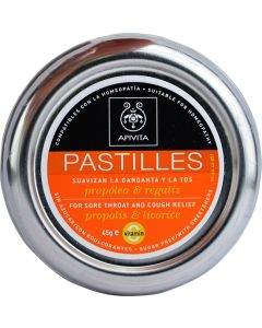 Apivita Pastillas Propóleo y Regaliz
