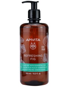 Apivita Gel de Baño Refreshing Fig 500 ml