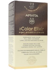Apivita Tinte Color Elixir 7.3 Rubio Dorado