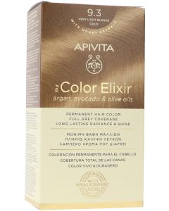 Apivita Tinte Color Elixir 9.3 Rubio muy claro dorado