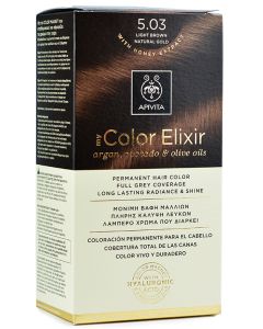 Apivita Tinte 5.03 Castaño Claro Natural Dorado