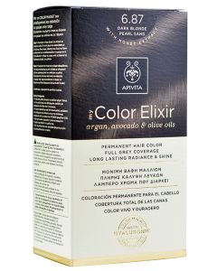 Apivita Tinte Color Elixir 6,87 Rubio Oscuro Perlado Arena
