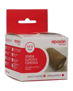 Aposán venda elástica adhesiva 4,5 metros