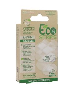 Eco Natural 40 Apósitos transparentes de caña de azúcar