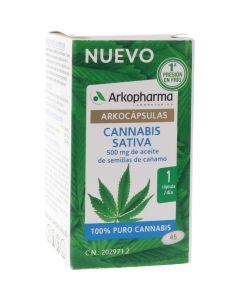 Arkopharma Cannabis Sativa 45 Cápsulas