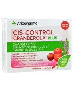 Cranberola Cis-Control Plus Cápsulas