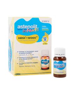 Astenolit Infantil Energía y Defensas 12 Bebibles
