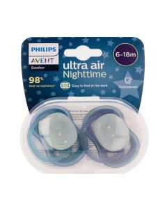 Avent Chupetes Ultra Air Nightime 6-18 meses