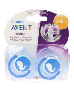 Avent Chupetes Fashion 6-18 meses