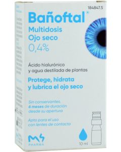 Bañoftal Ácido hialurónico 0,4% Ojo Seco