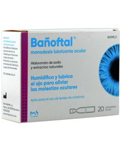 Bañoftal Baño Ocular Lubricante Monodosis