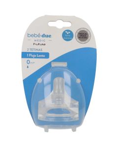 BebeDue Medic Tetinas flujo lento 0m+