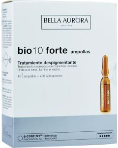 Bella Aurora bio10 forte Tratamiento Despigmentante 15 Ampollas