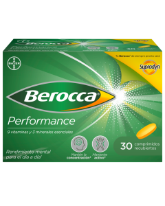Berocca Performance sabor Naranja 30 comp.