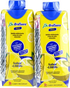 Casen Recordati Bi-OralSuero Plus Sabor Limón 2x330ml