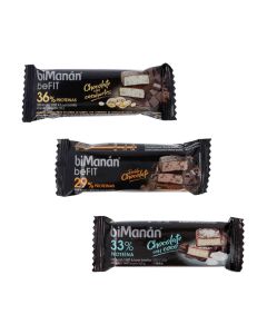 BeFit Barrita Proteica de biManan en 3 Sabores