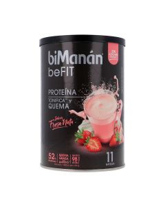 biManán beFit Batido Proteína Fresa Nata