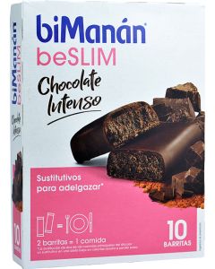 biManán beSlim Barritas Chocolate Intenso