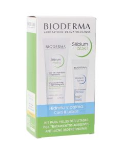 Sebium Isokit Hydra + Atoderm para pieles debilitadas