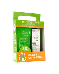 Pack Bioderma Sébium Kerato+ & Gel Moussant Actif