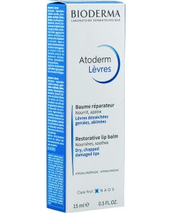 Bioderma Atodem Bálsamo Labios Muy Secos-Agrietados