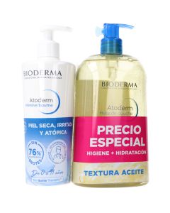 Bioderma Atoderm Pack Bálsamo + Aceite de Ducha