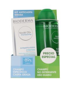 Bioderma Pack Noé Champú Caspa Grasa + Uso Diario