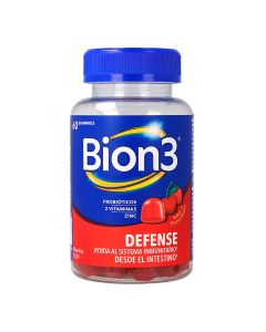 Bion3 Gummies con Probióticos y Vitaminas | Inmunidad Natural