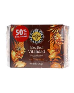 Black Bee Duplo Jalea Real Vitalidad Con Curcuma