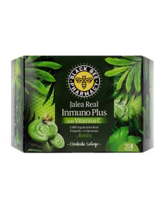 Black Bee Jalea Real Inmuno Plus C Vit 20 Viales