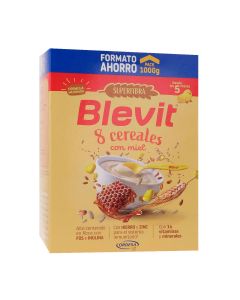 Blevit 8 Cereales con Miel Superfibra 1000 gramos
