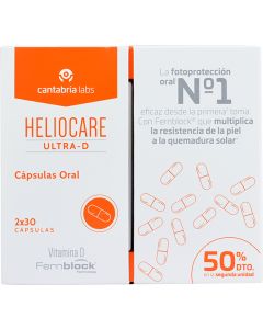 Heliocare Pack Cápsulas Ultra-D 50%
