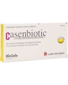 Casenbiotic Limón 10 comprimidos masticables